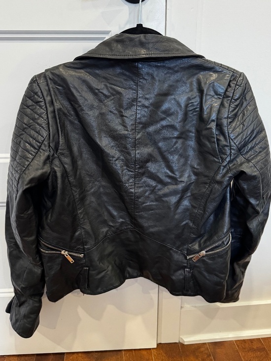 Zara Leather Jacket - Picture 2 of 3